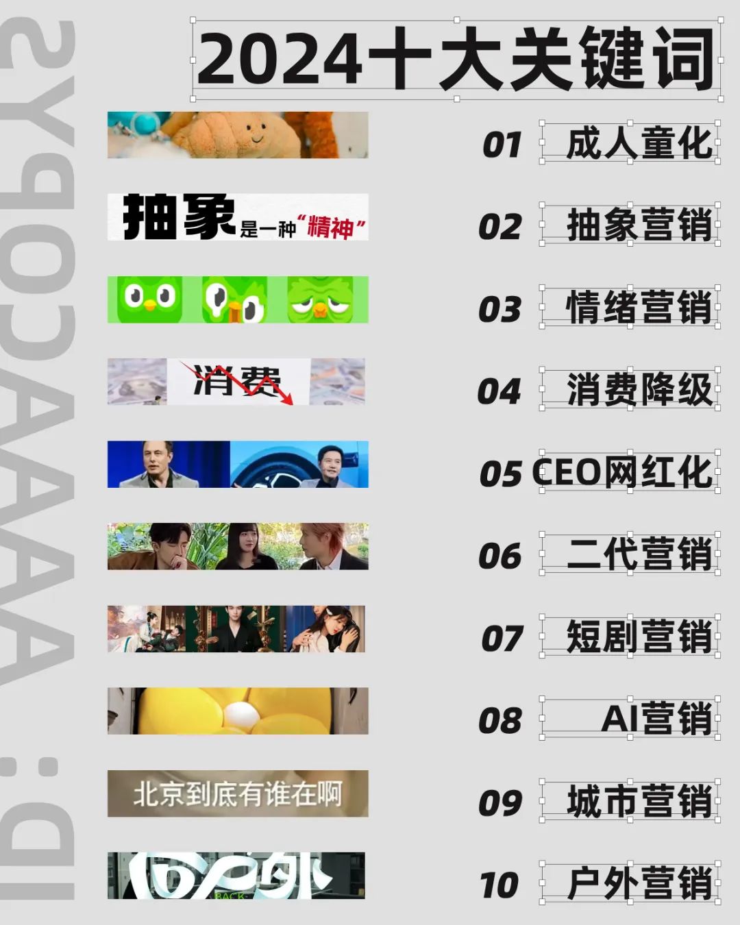 2024年度十大网络营销关键词，紧抓经济眼球