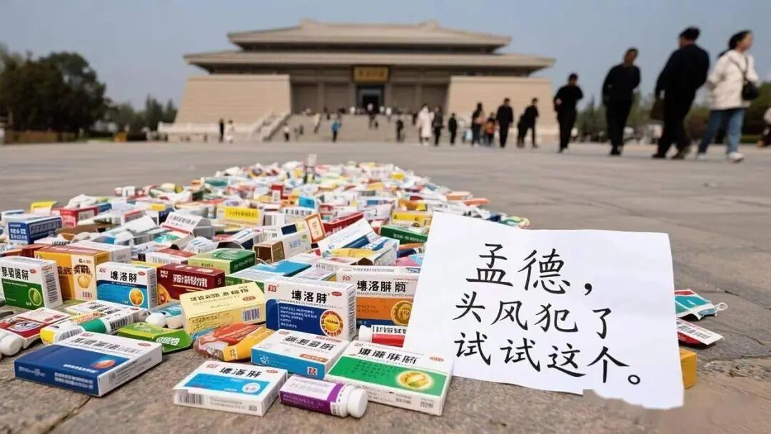 年轻人“花式”祭扫,给曹操送布洛芬,为古人“代购”现代好物(images 1)