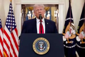 美总统自夸对伊战事“大获全胜”，强硬表态将再升级